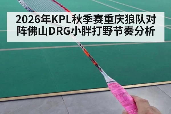 2026年KPL秋季赛重庆狼队对阵佛山DRG小胖打野节奏分析